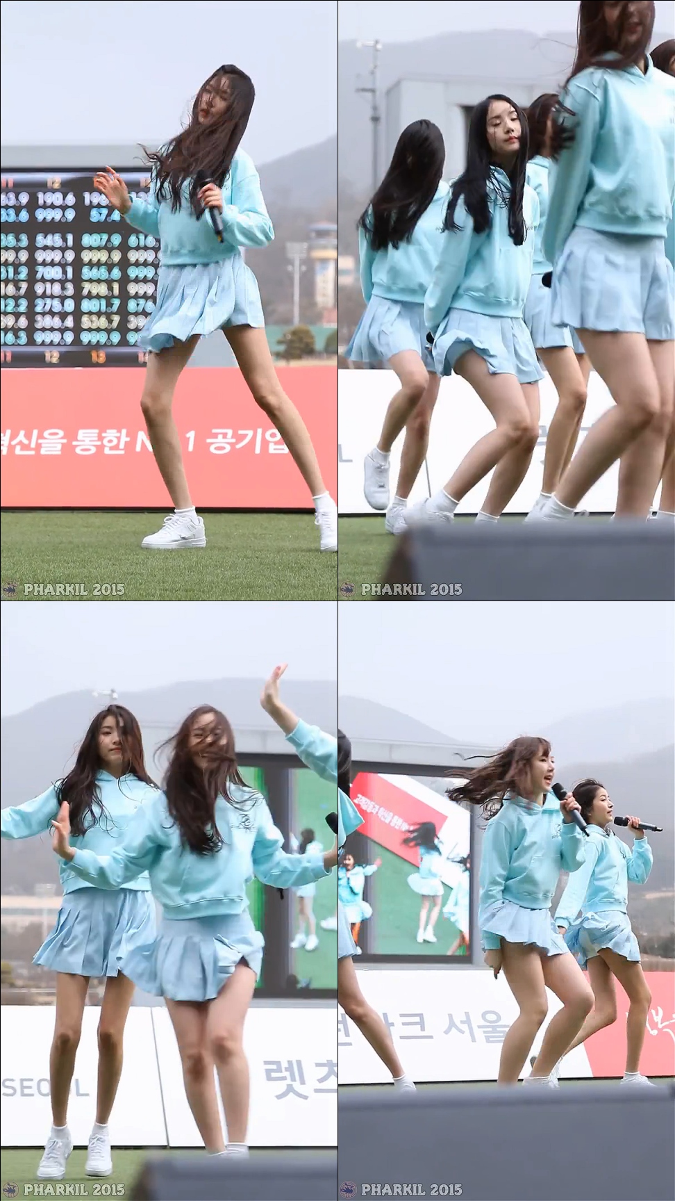 [직캠/Fancam] 150301 여자친구(예린,소원) @ 렛츠런파크서울 by pharkil