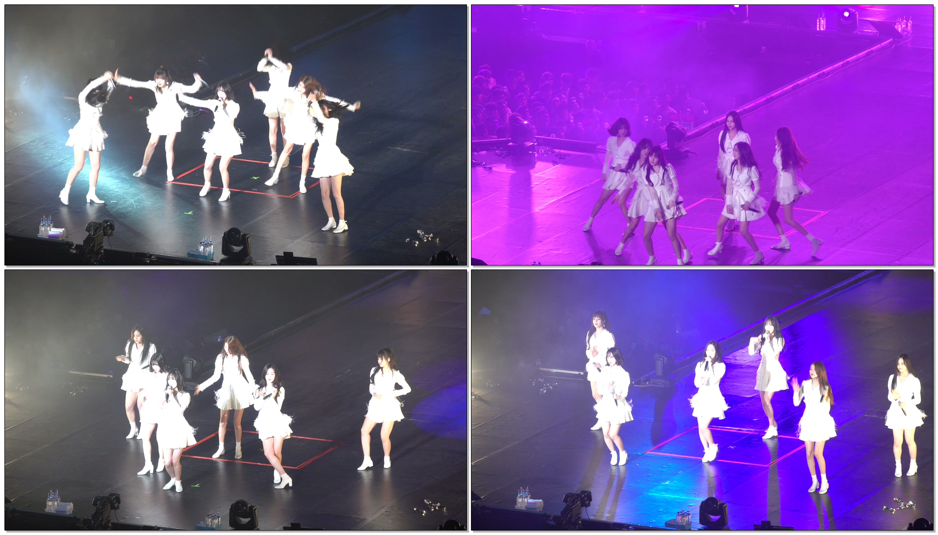 180228 여자친구(GFRIEND) 대만콘서트 바람에 날려 (Gone with the wind)