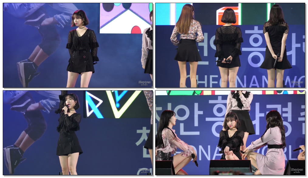 180912.천안흥타령춤축제.여자친구(GFRIEND) - 너 그리고 나(NAVILLERA).은하(Eunha) 직캠(Fancam).by.Shaytyen