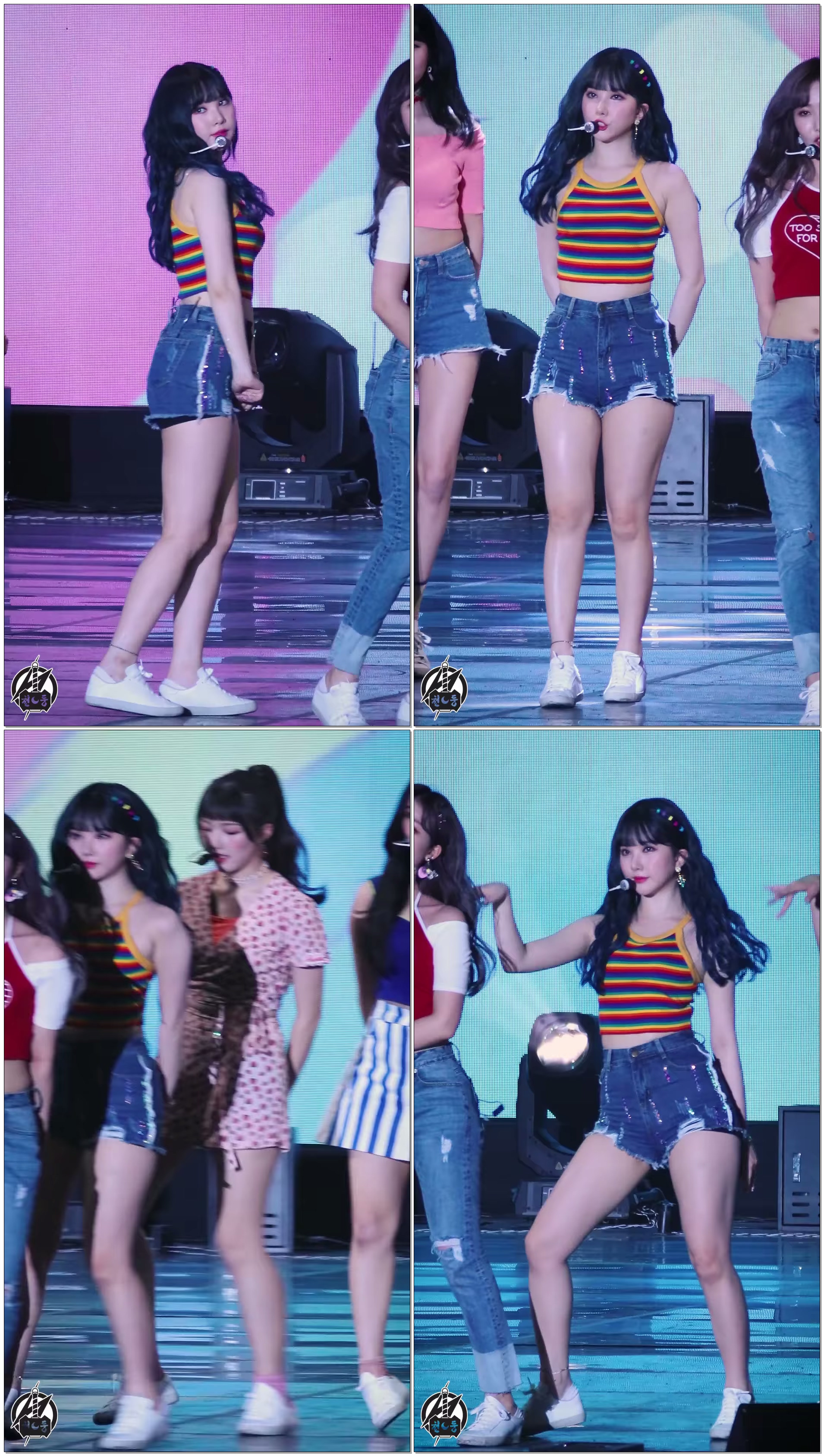 180723 여자친구 은하 직캠 '오늘부터 우리는' Me gustas tu GFRIEND EUNHA Fancam @울산서머페스티벌 By 천둥