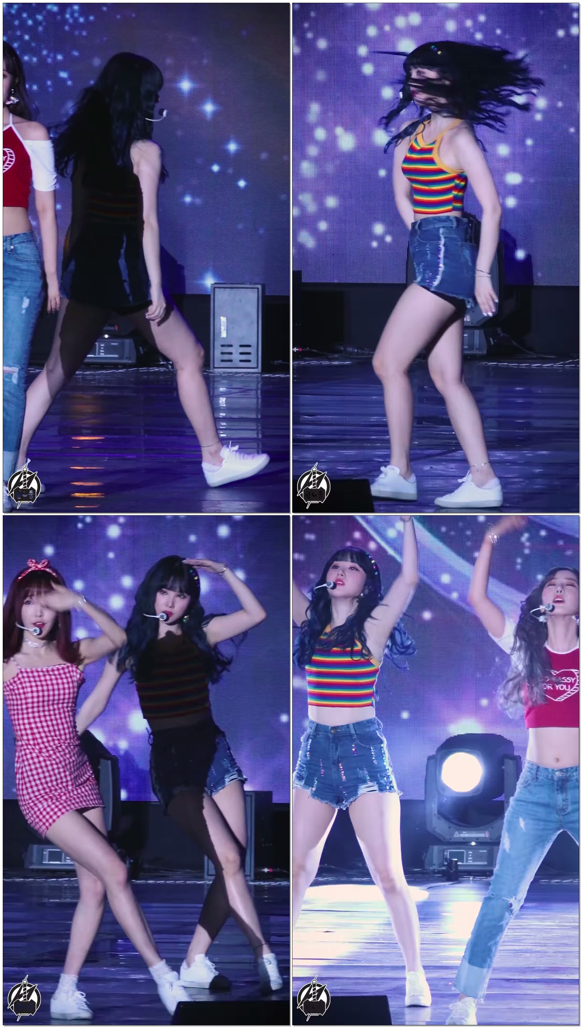 180723 여자친구 은하 직캠 '밤' Time for the moon night GFRIEND EUNHA Fancam @울산서머페스티벌 By 천둥
