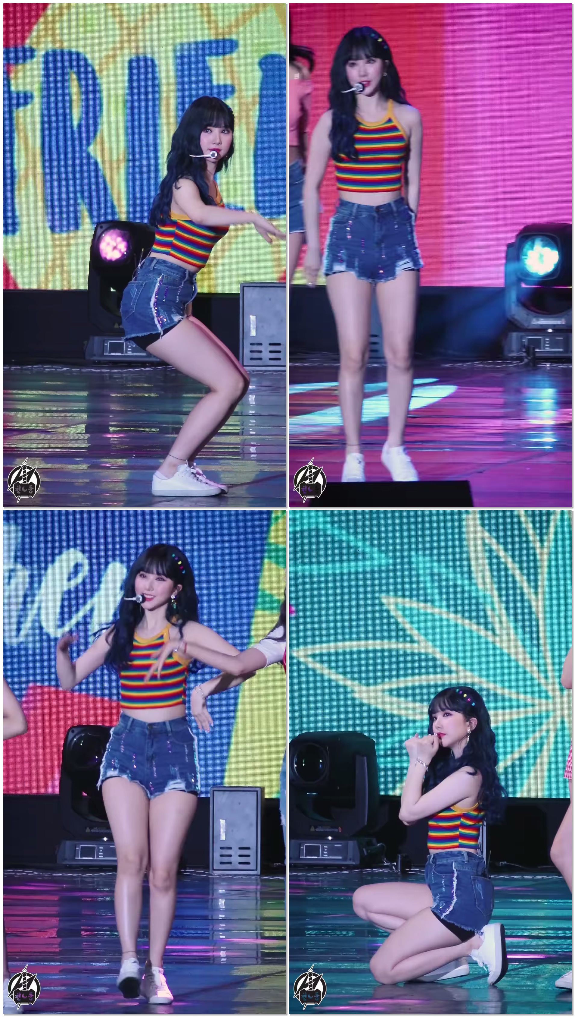 180723 여자친구 은하 직캠 '여름여름해' Sunny summer GFRIEND EUNHA Fancam @울산서머페스티벌 By 천둥
