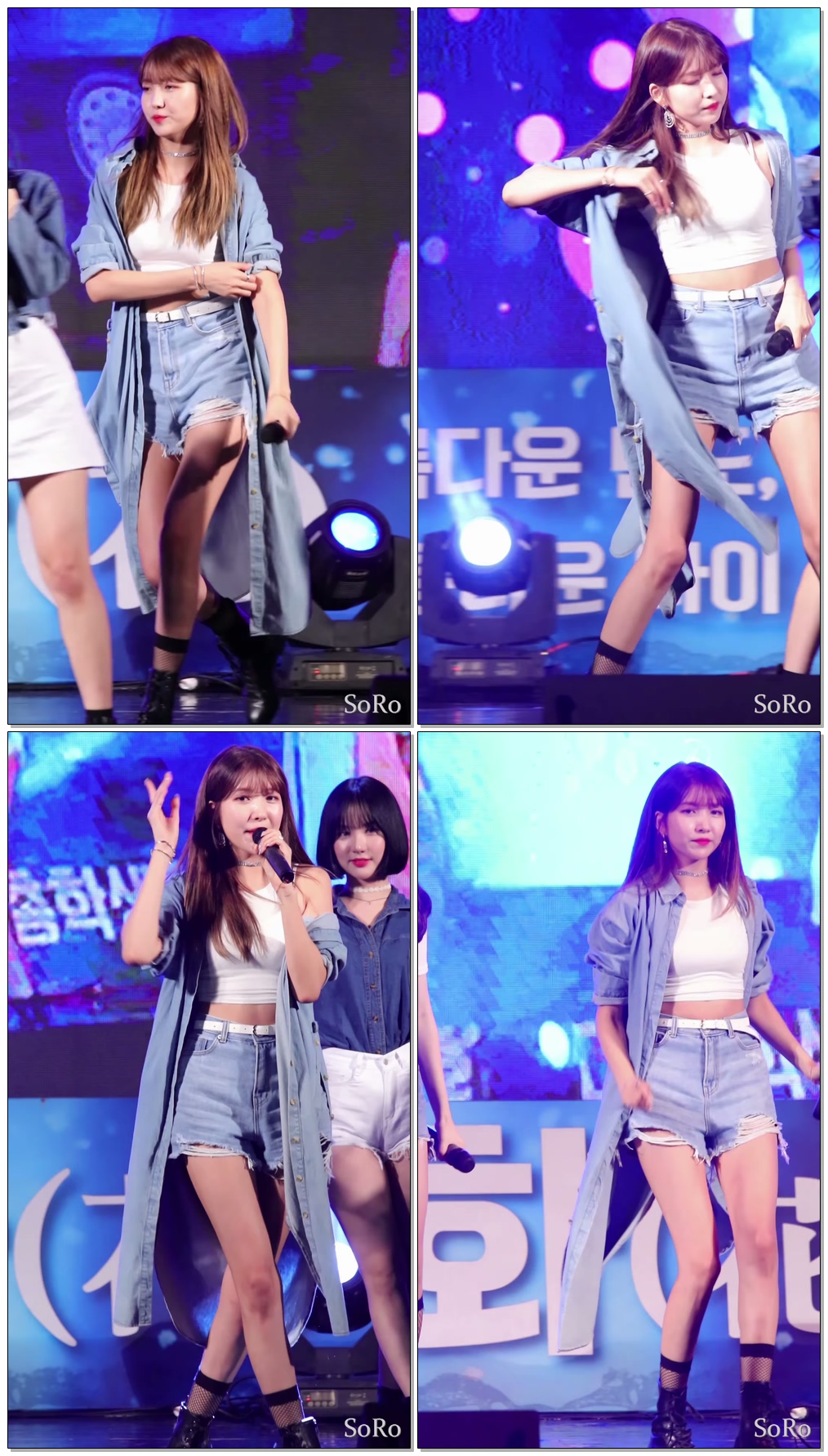 180920 여자친구(GFRIEND) - 밤(Time for the Moonlight) 소원(Sowon) 직캠 @ 울산대학교 축제 -By SoRo