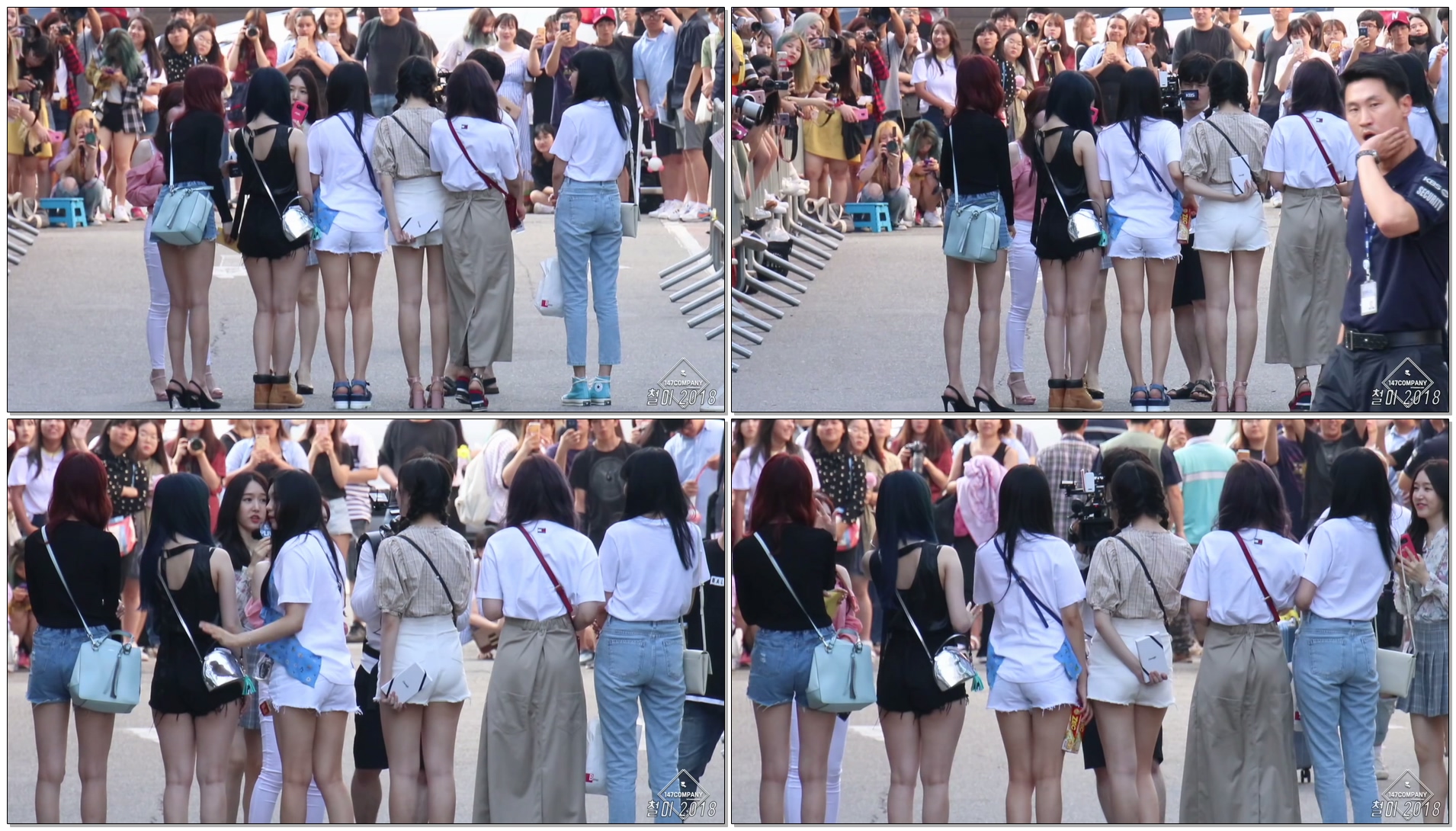 180720 여자친구 (GFRIEND) 전체 인터뷰 BY 철이 147Company - kbs 뮤직뱅크 신관공개홀(직캠/fancam)