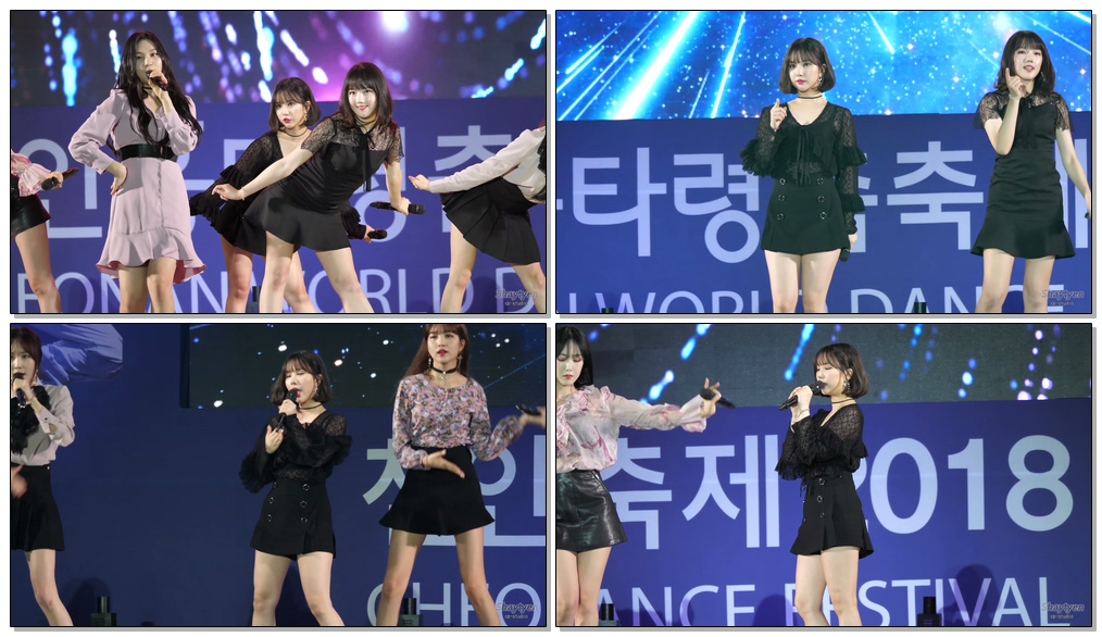 180912.천안흥타령춤축제.여자친구(GFRIEND) - 밤(Time for the moon night).은하(Eunha) 직캠(Fancam).by.Shaytyen