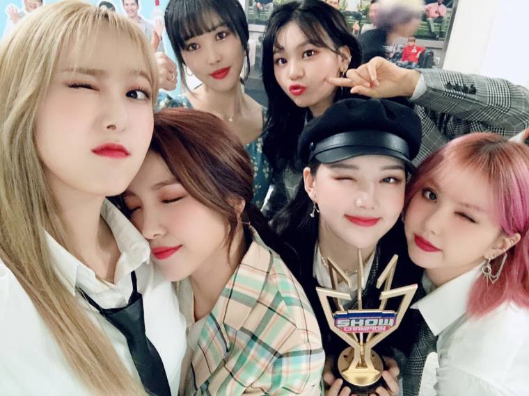 쇼챔피언 1위 #여자친구