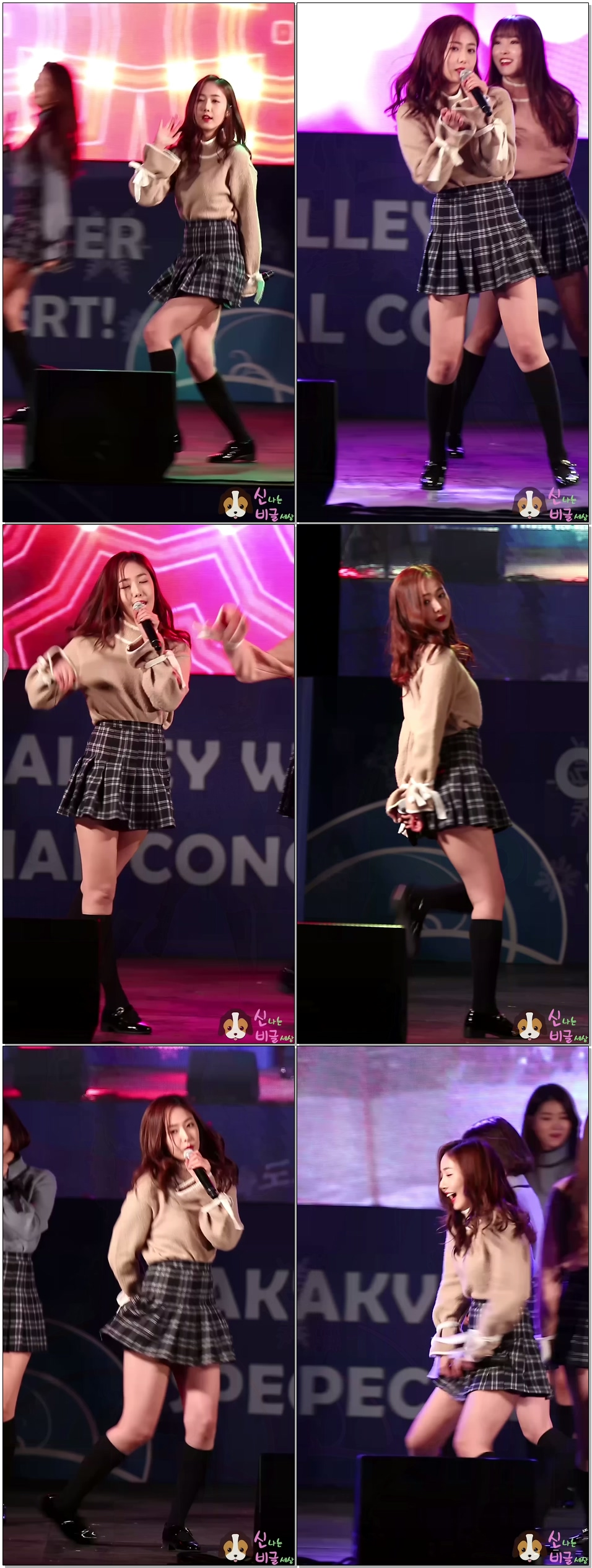 170115 #여자친구 (GFRIEND) #신비 (SINB) - 오늘부터우리는 (Me Gustas Tu) @ 오크밸리윈터페스티벌 By 신비글