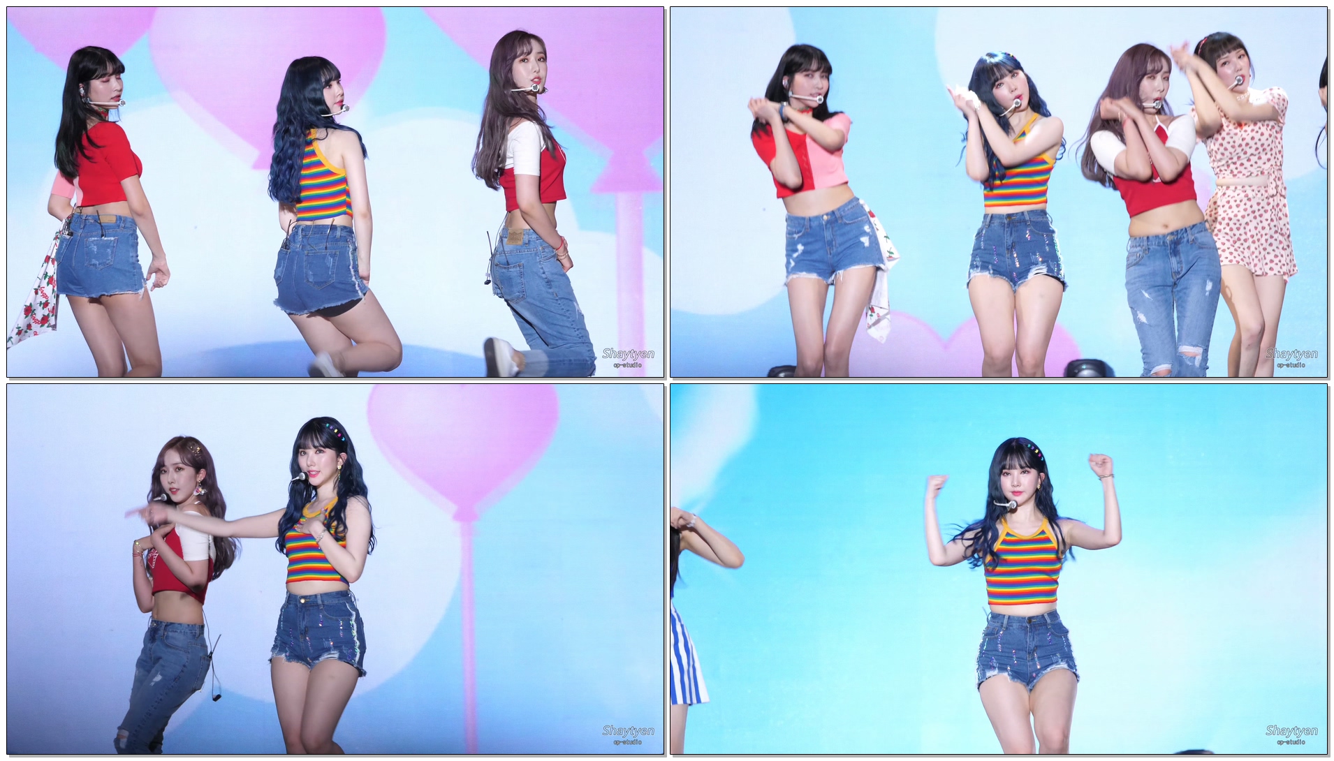 180723.울산 썸머페스티벌(USF).여자친구(GFRIEND) - 오늘부터 우리는(Me Gustas Tu). 은하(Eunha) 직캠(Fancam).by.Shaytyen