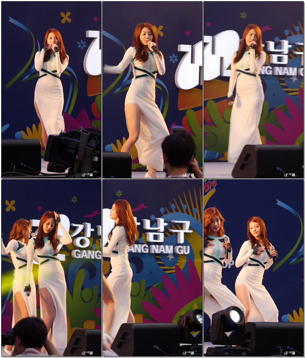 140618 SBS 월드컵응원전 즐겨라 대한민국 걸스데이 유라 반짝반짝 직캠