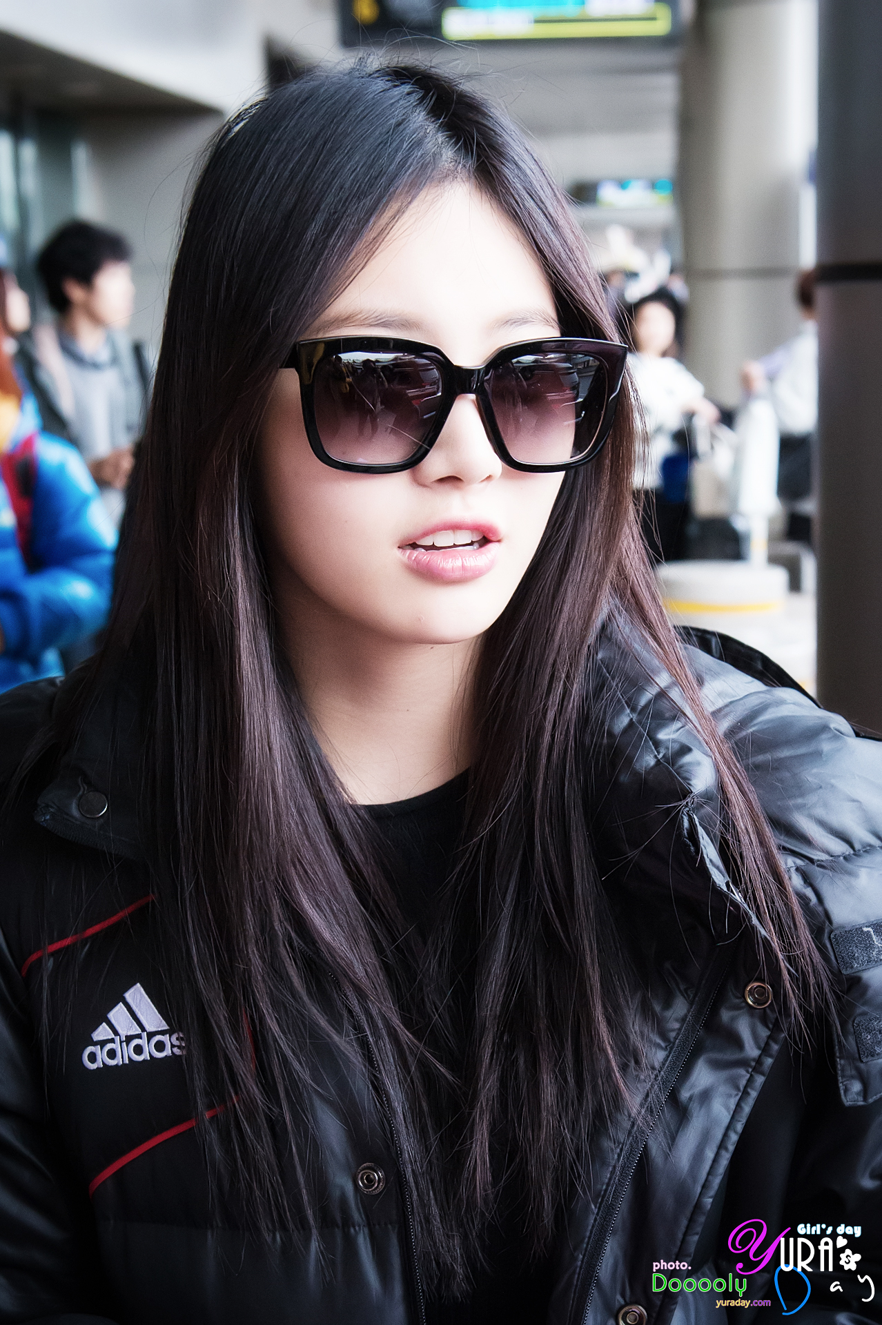 걸스데이 유라 직찍 - 141130 김포공항 입국 by 둘리