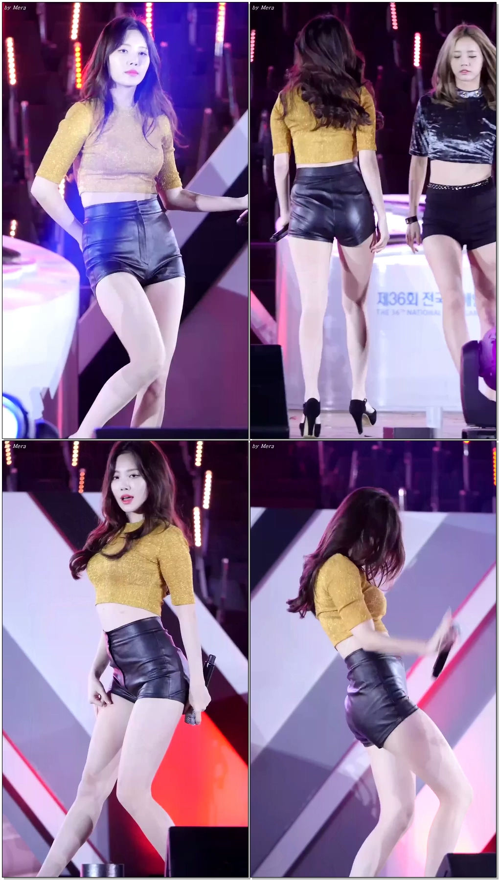 161021 걸스데이 (Girl's day) Something (썸씽) [유라] Yura 직캠 Fancam (전국장애인체육대회) by Mera
