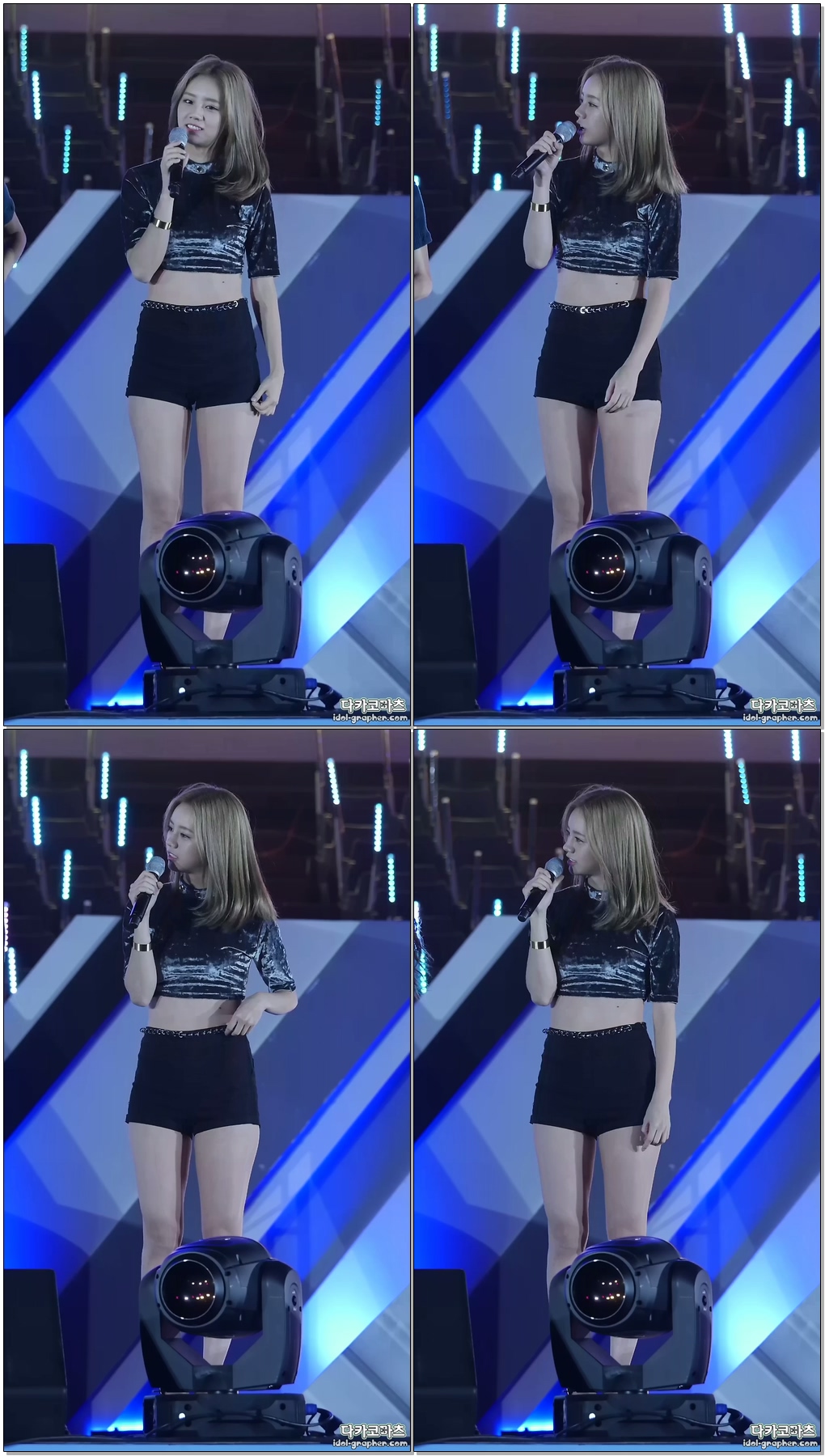 161021 아산 전국장애인체전 개막식 걸스데이 Girl's Day (혜리 Hyeri) - 멘트 [FANCAM/직캠]