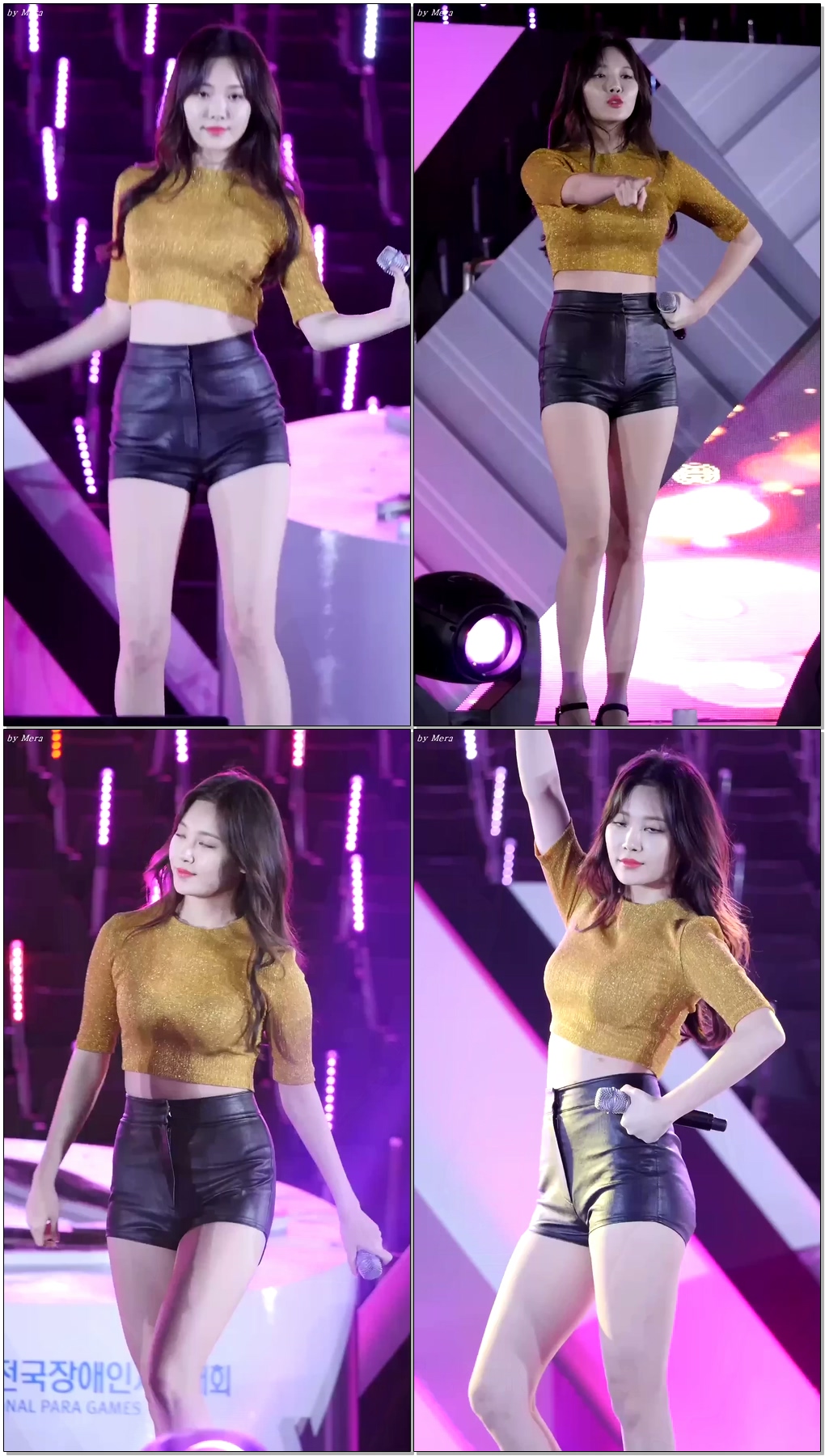161021 걸스데이 (Girl's day) Darling(달링) [유라] Yura 직캠 Fancam (전국장애인체육대회) by Mera