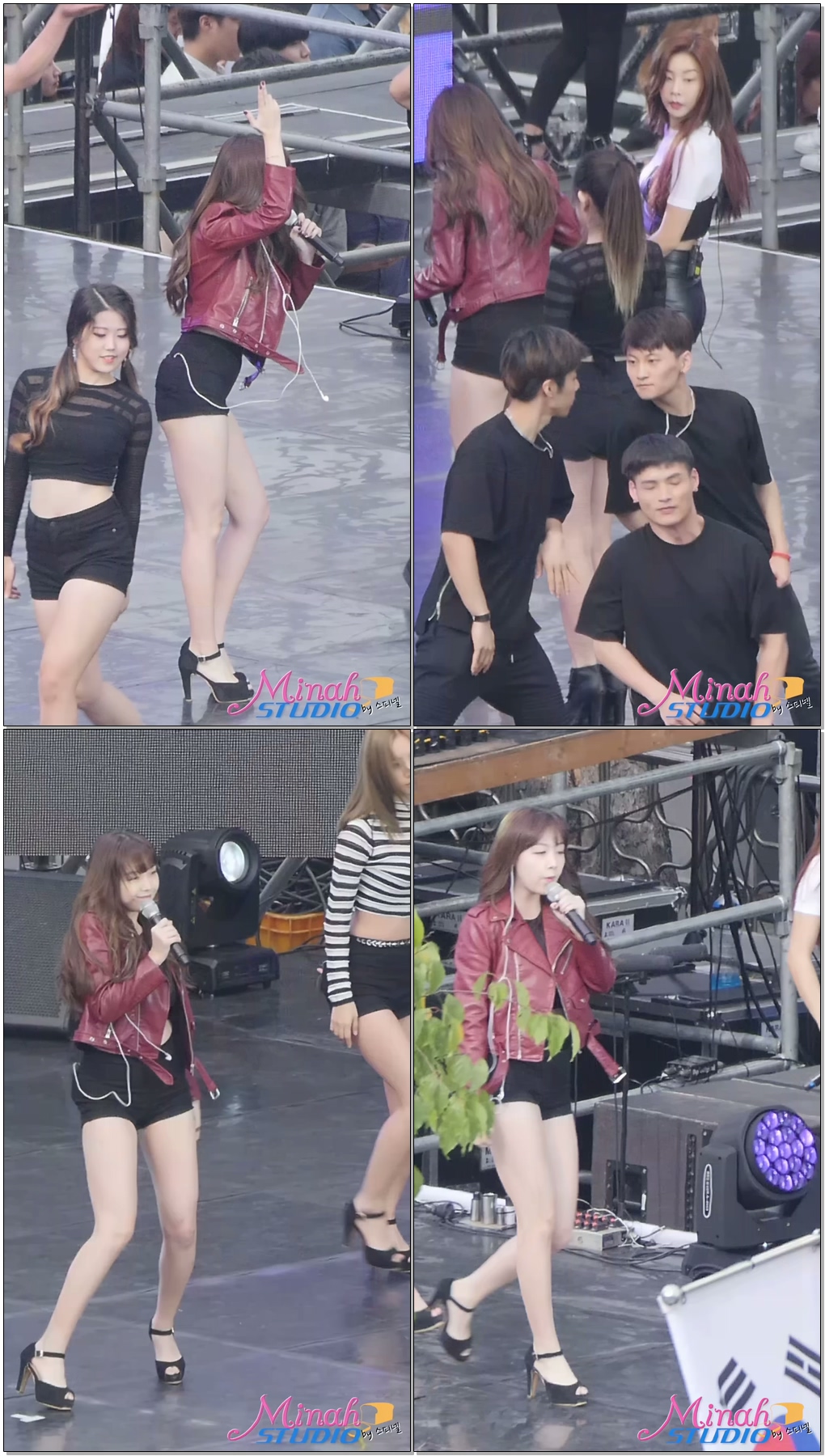 160930 영동대로 뮤직뱅크 리허설 걸스데이 (Girl's Day) 민아 (Minah) 직캠 링마벨 Ring My Bell by Spinel