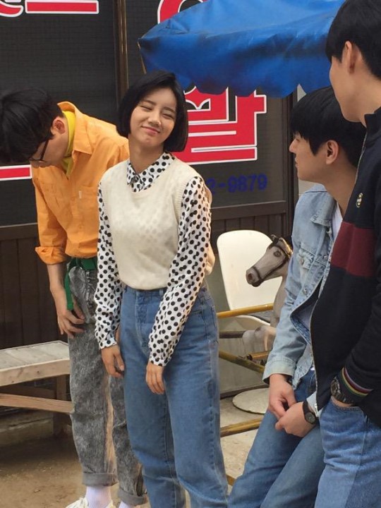 응답하라 1988 혜리 촬영 모습.jpg
