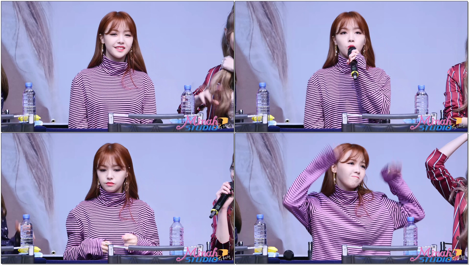 170331 목동 걸스데이 팬사인회 마무리 꿀광고 찍는 민아 직캠 Girl's Day Minah fancam by Spinel