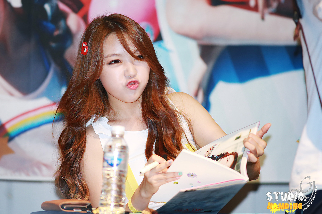 140725 걸스데이 민아 목동 팬싸인회 직찍 by Hamding