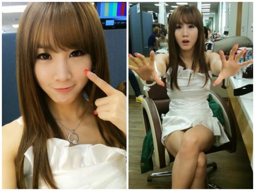 걸스데이 지해, 인형같은 셀카