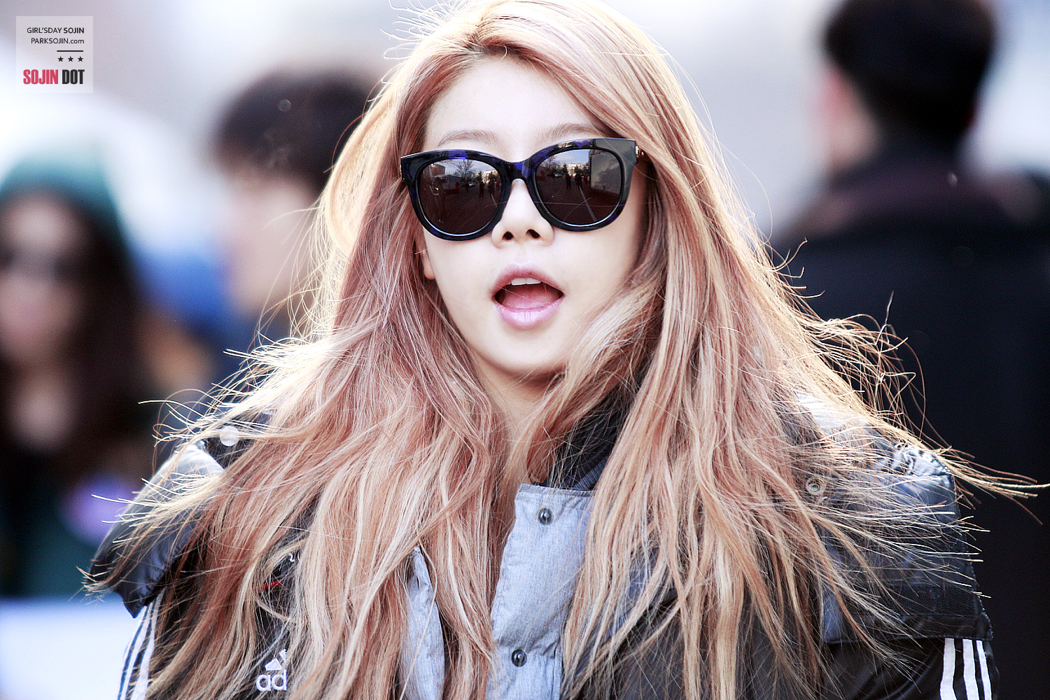 걸스데이 소진 - 140110 뮤직뱅크 출퇴근 직찍