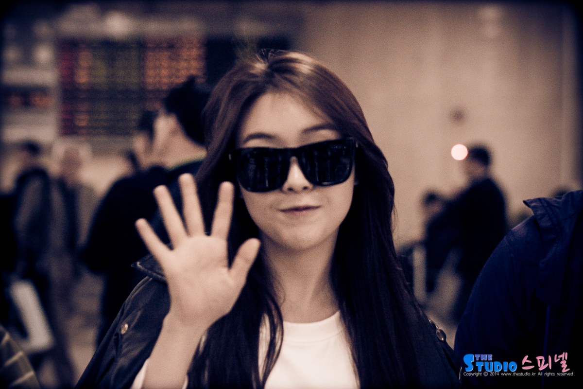 걸스데이 민아 직찍 - 140330 김포공항 입국 by 스피넬