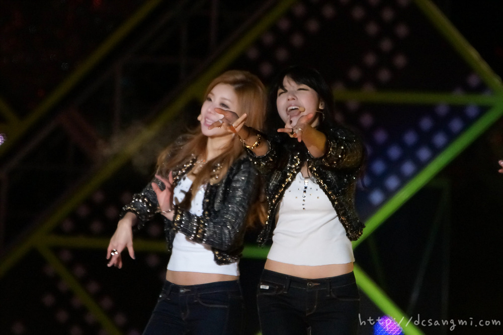 걸스데이 직찍 :: 121231 MBC가요대전 임진각 by dcsangmi