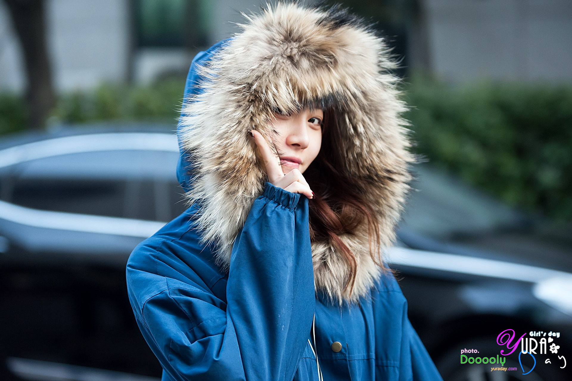 걸스데이 유라 직찍 - 140207 뮤뱅 출근길 by 둘리