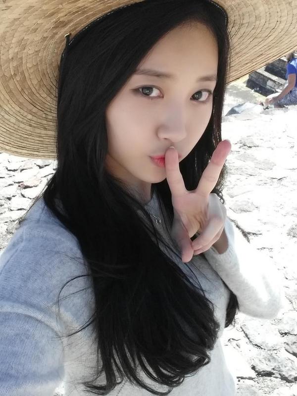 걸스데이 유라 트윗 - 멕시코오오오오오오오오~~~!♡