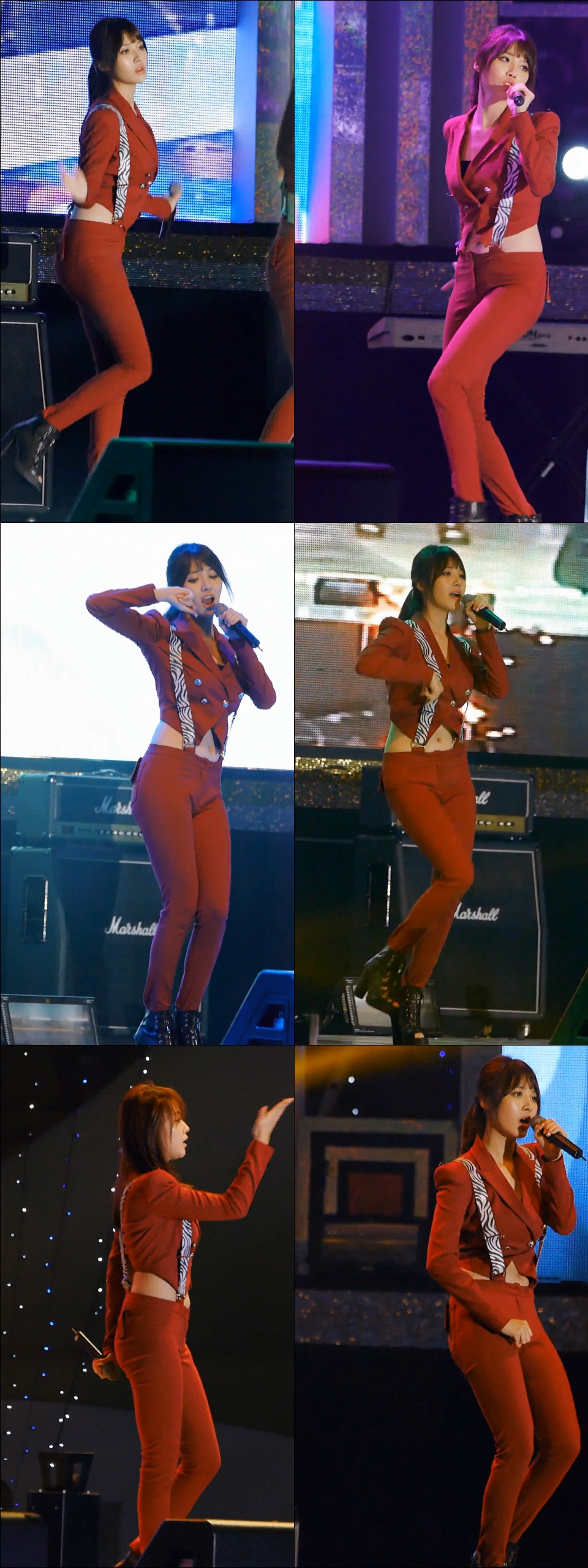 [FanCam] 민아,유라(걸스데이) 직캠 - 131020 영스트리트 공개방송