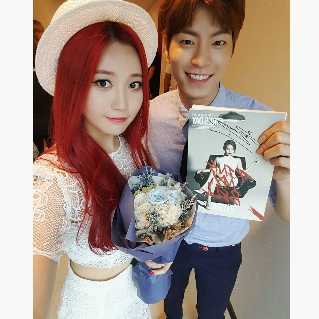 유라(걸스데이) 150712 인스타그램 - 케이크고마웡!!!!
