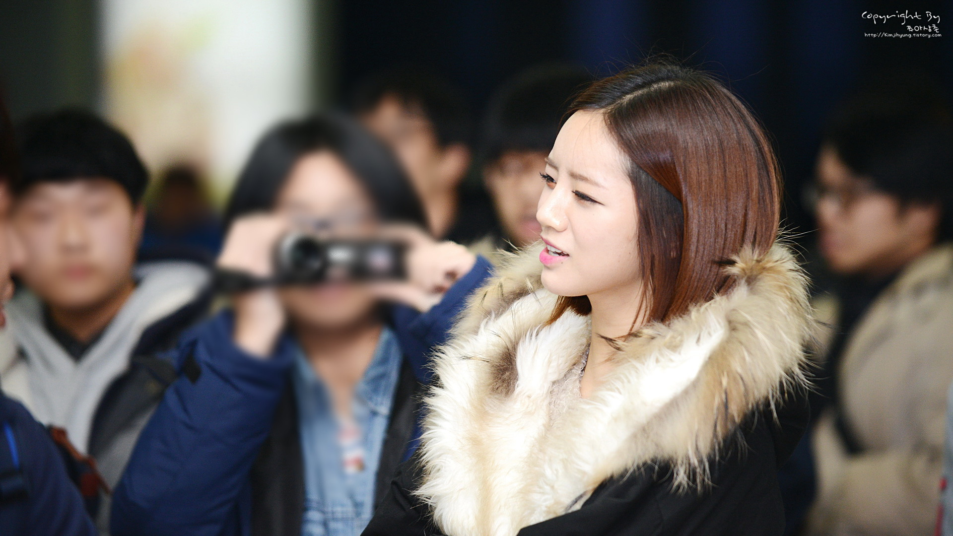 131207 걸스데이 김포공항 직찍