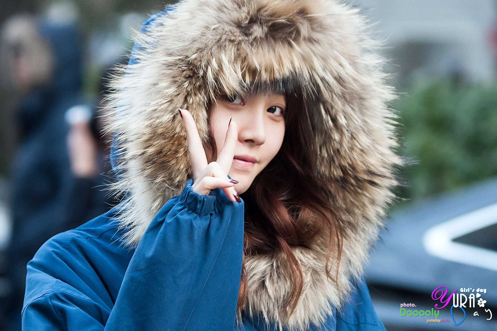 걸스데이 유라 직찍 - 140207 뮤뱅 출근길 by 둘리