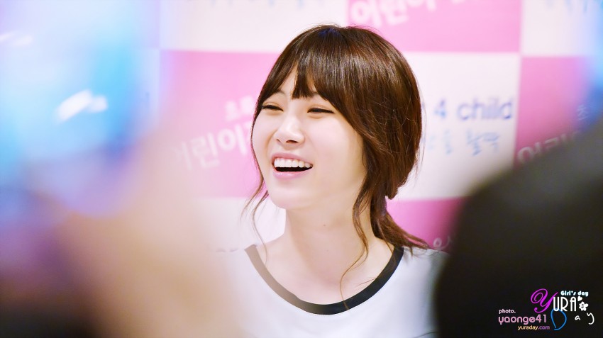130831 초록우산 걸스데이 팬사인회 유라 직찍 by 야옹이41