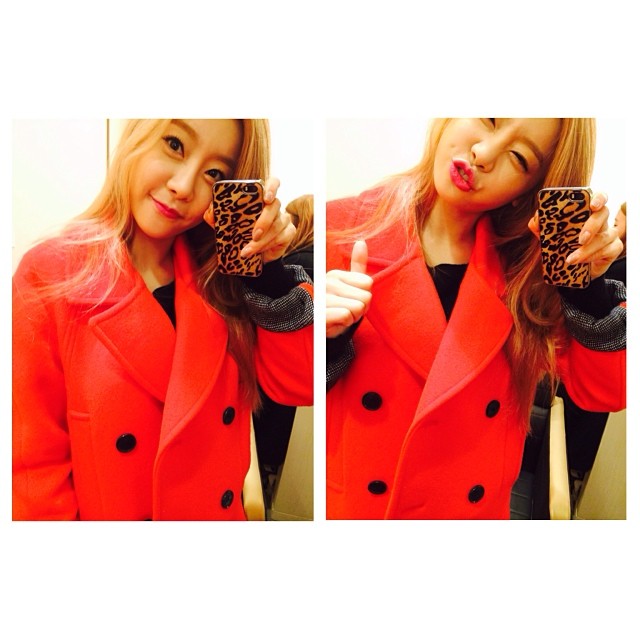 걸스데이 소진 140106 트위터 - sojin 빨강빨강*