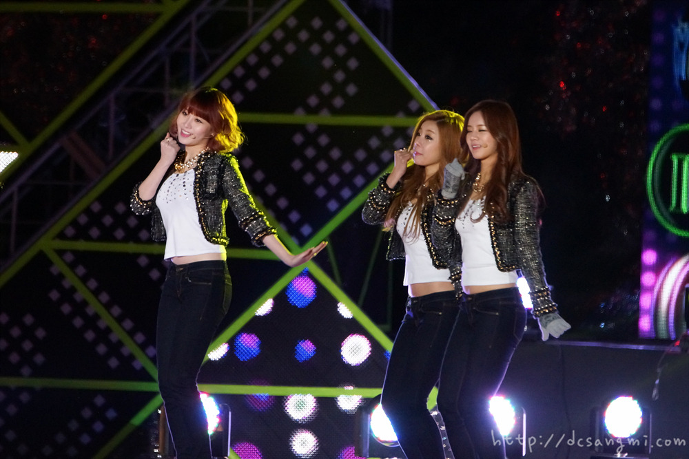 걸스데이 직찍 :: 121231 MBC가요대전 임진각 by dcsangmi