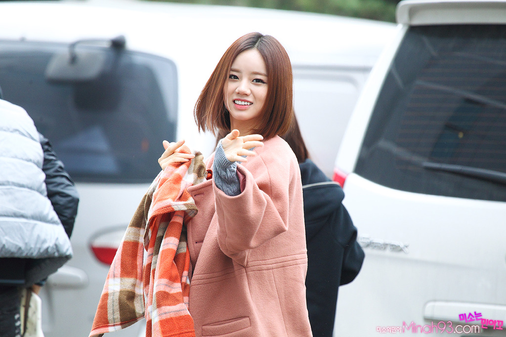 걸스데이 혜리 - 131202 스타킹녹화 출근길 직찍