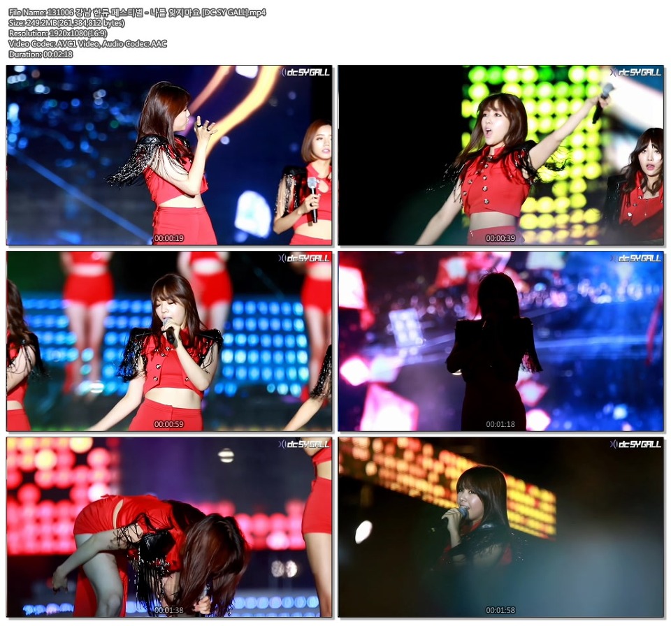 [직캠] 131006 강남 한류 페스티벌 - 걸스데이 by DC SY GALL