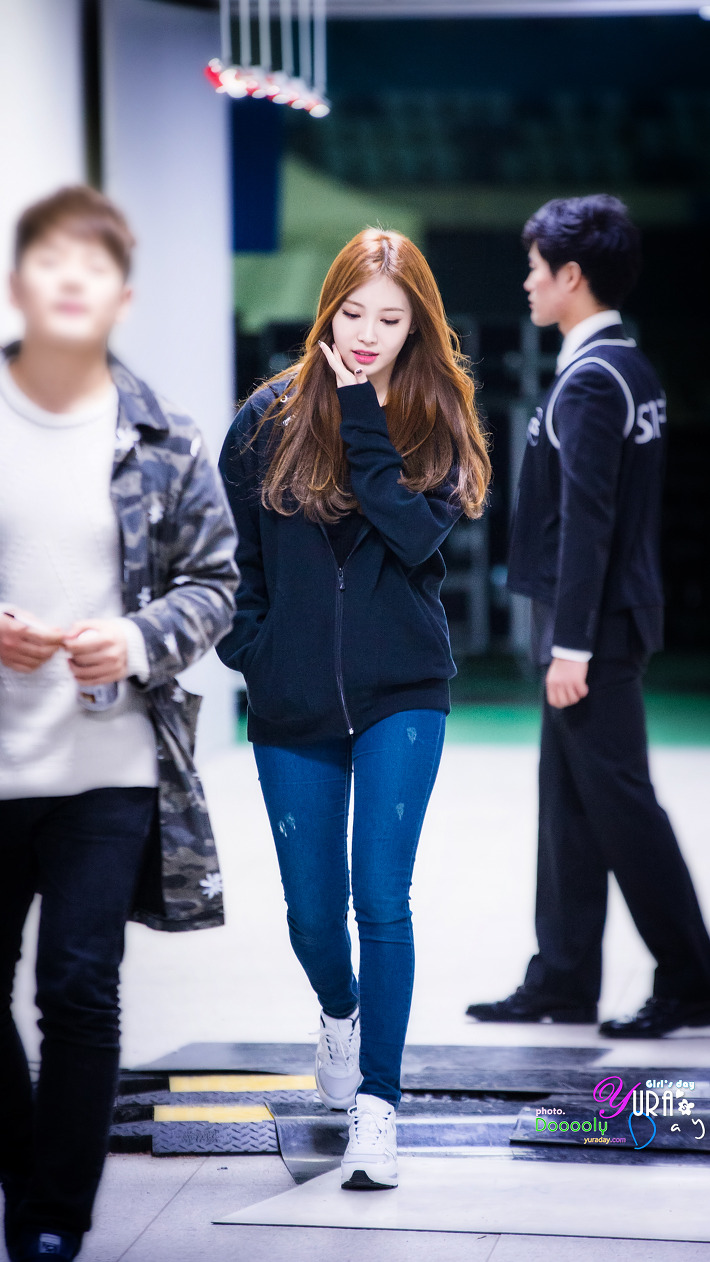 150412 케이팝스타4 퇴근길 유라(걸스데이) 직찍 by 둘리