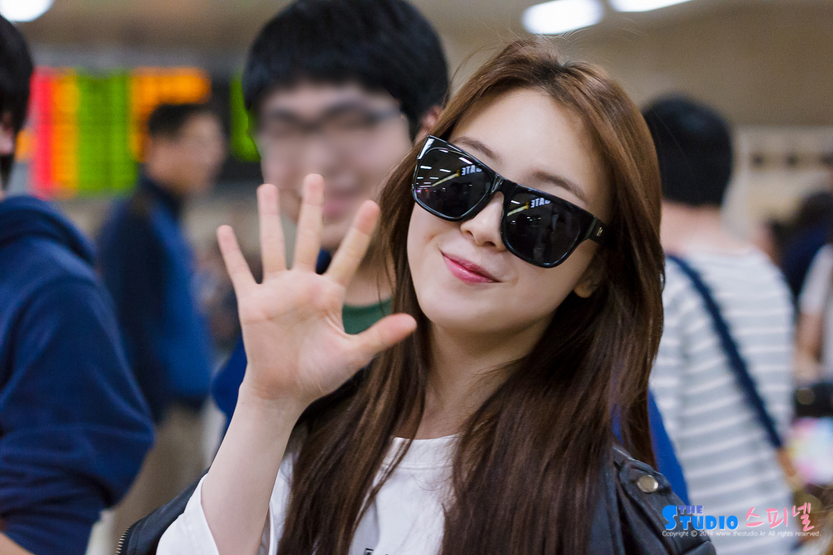 걸스데이 민아 직찍 - 140330 김포공항 입국 by 스피넬