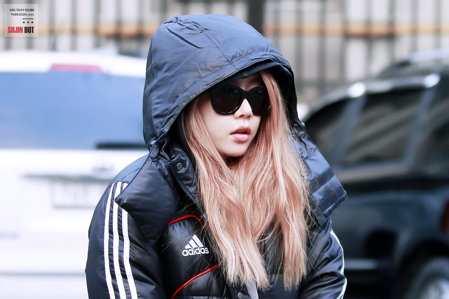 걸스데이 소진 - 140110 뮤직뱅크 출퇴근 직찍