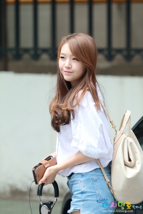140808 걸스데이 뮤직뱅크 출근길 직찍 by 마시멜로