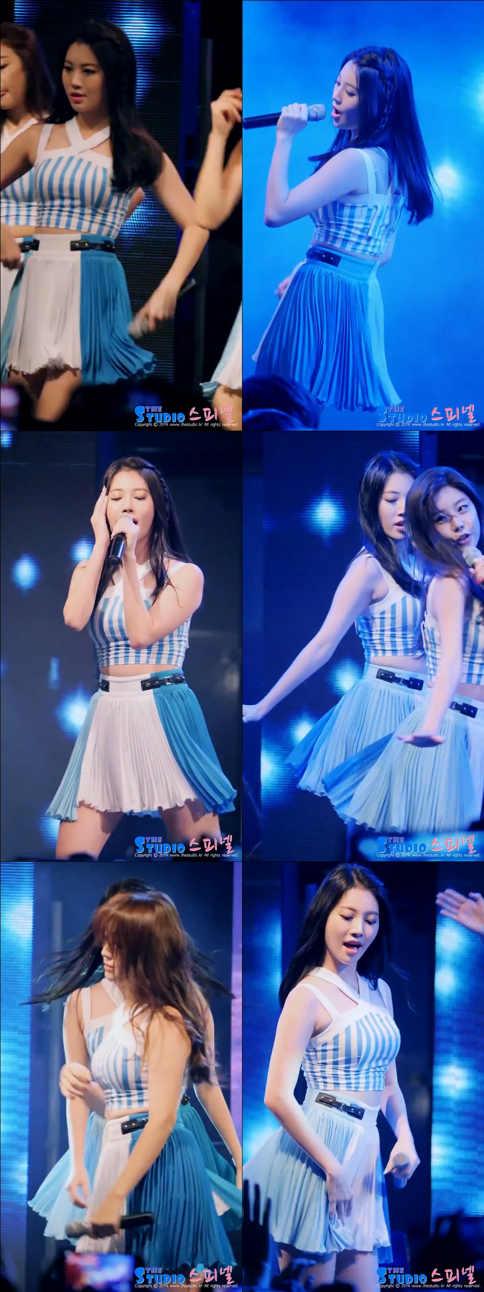 140919 광운대 걸스데이 민아,유라 직캠 by Spinel