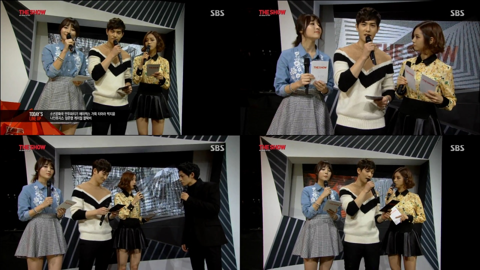 131113 유라 혜리 MTV 더 쇼 MC Cut.swf
