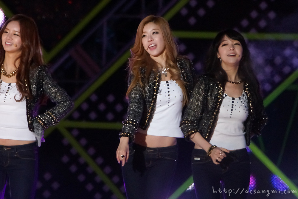 걸스데이 직찍 :: 121231 MBC가요대전 임진각 by dcsangmi