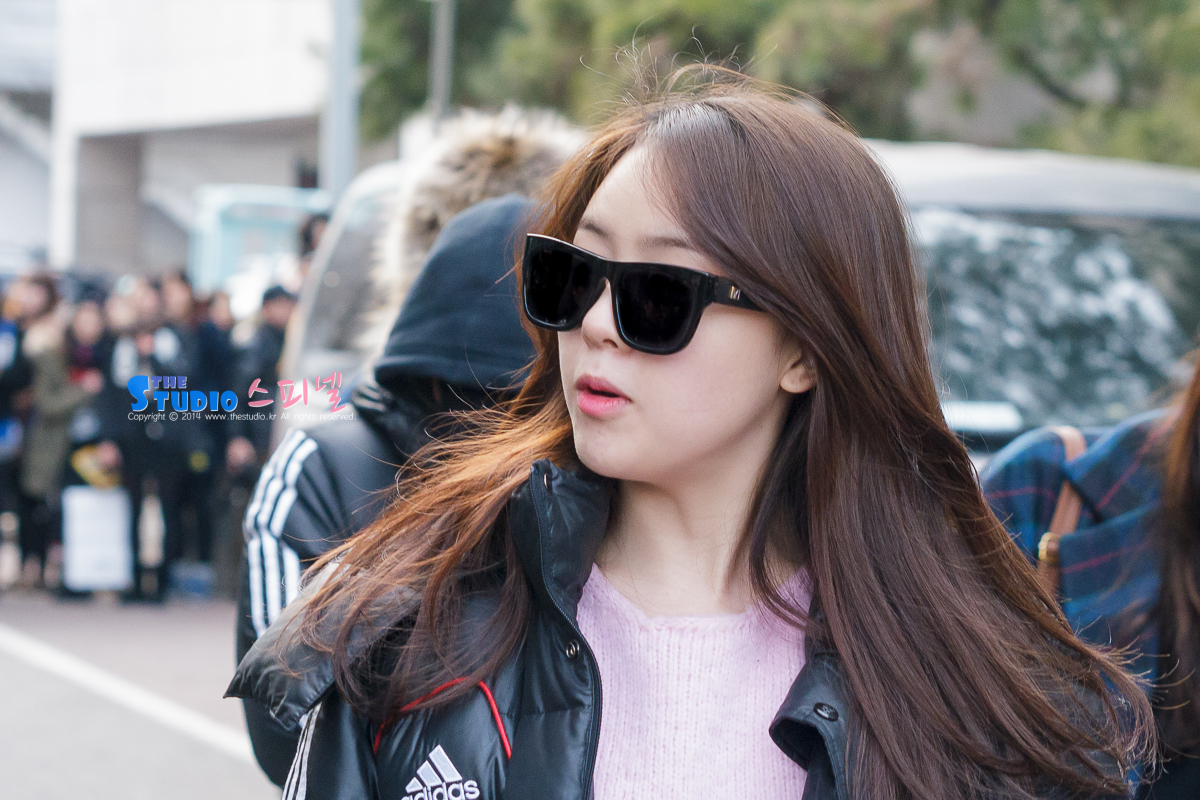 걸스데이 민아 직찍 - 140207 뮤직뱅크 출근길 by 스피넬