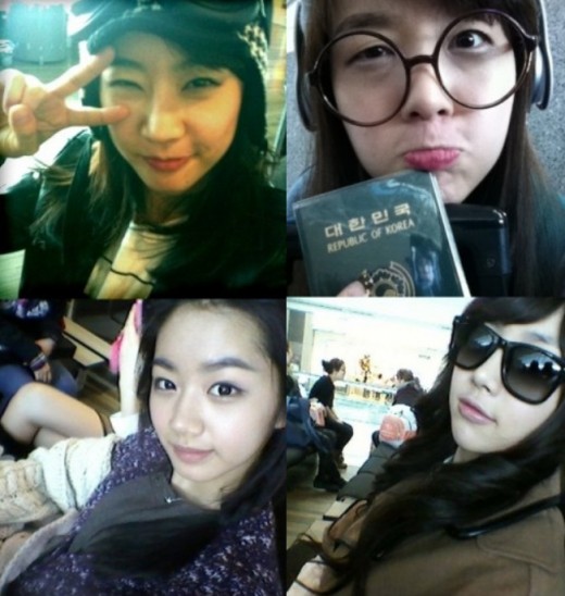 걸스데이 ★런닝맨★촬영장 셀카★ ^-^ 민아 이뻐이뻐~