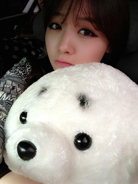 걸스데이 민아 131006 트위터 - 물범물범+_+