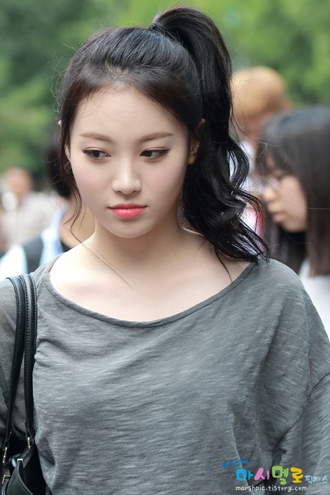 140808 걸스데이 뮤직뱅크 출근길 직찍 by 마시멜로