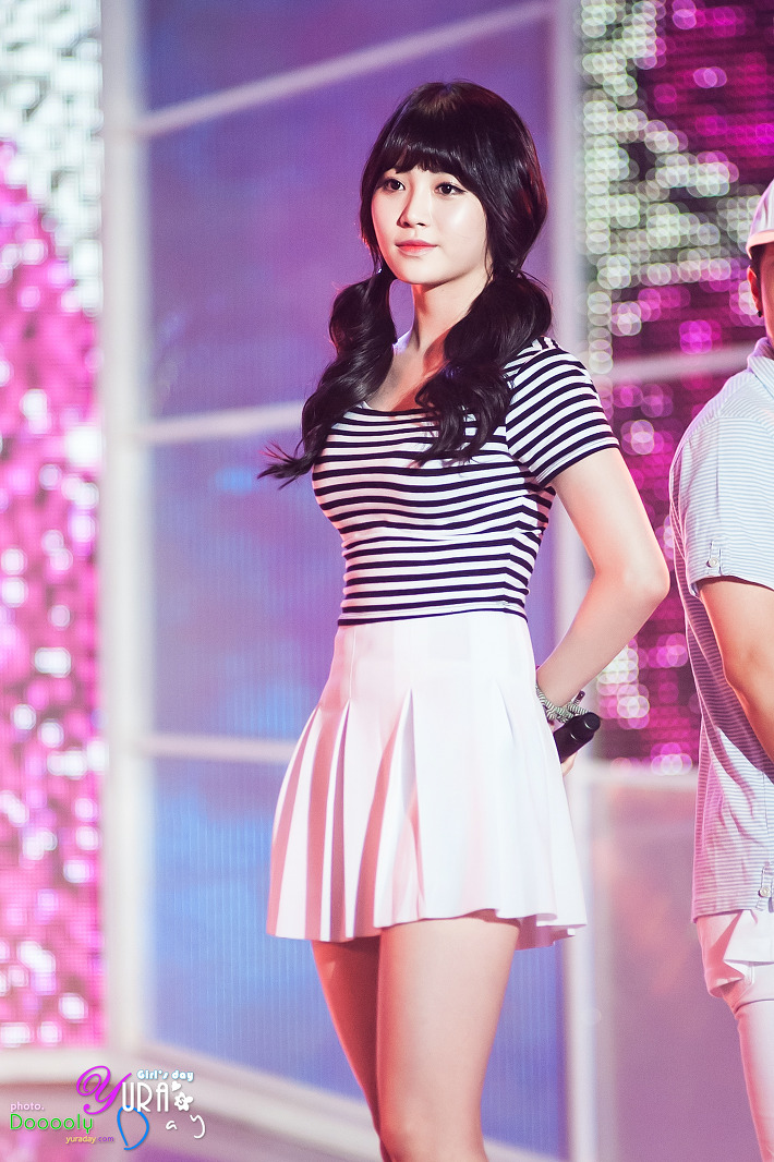 유라(걸스데이) 직찍 - 130810 MBC음악중심 속초 특집  by 둘리