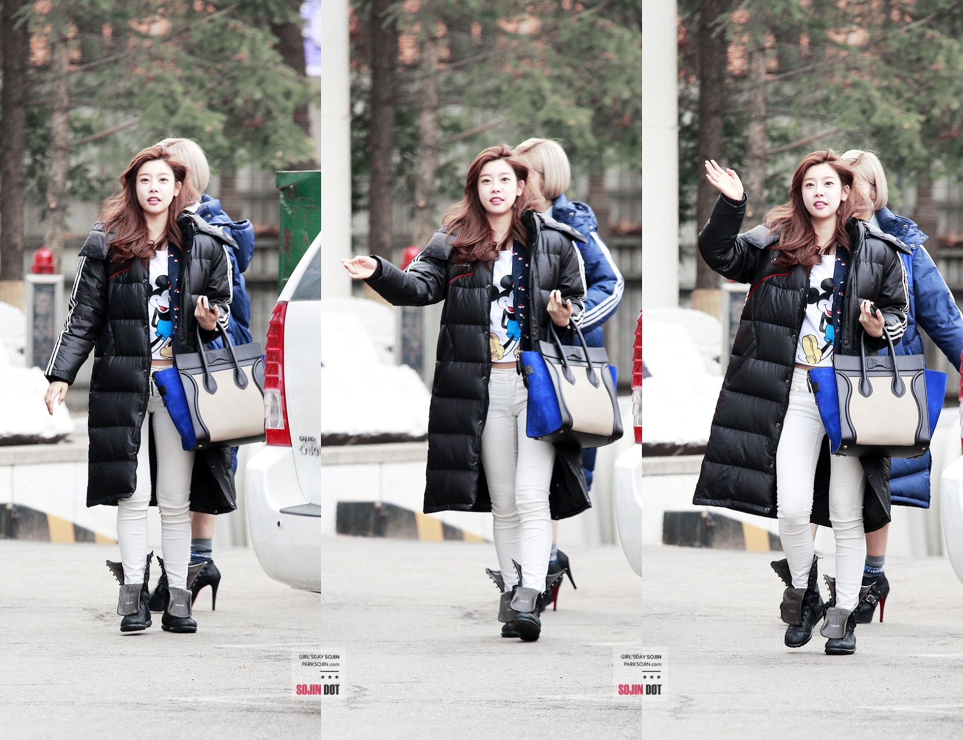 걸스데이 소진 - 140203 스타킹 출근길 직찍