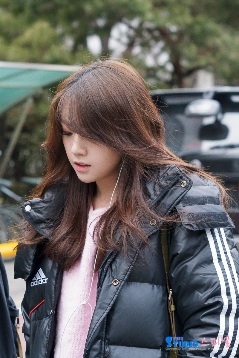 걸스데이 민아 직찍 - 140207 뮤직뱅크 출근길 by 스피넬